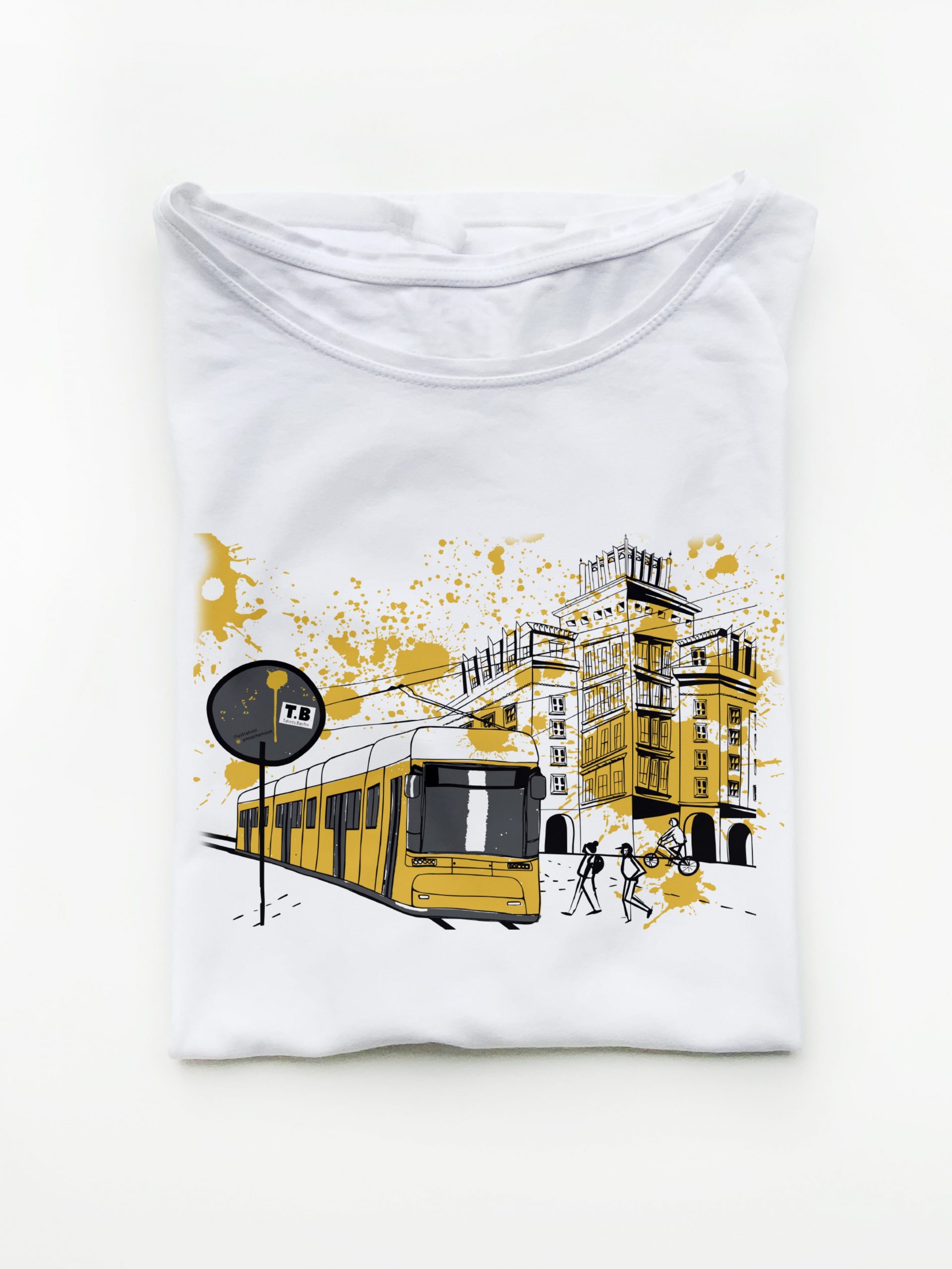 T-Shirt Berliner Straßenbahn von tshirts.berlin